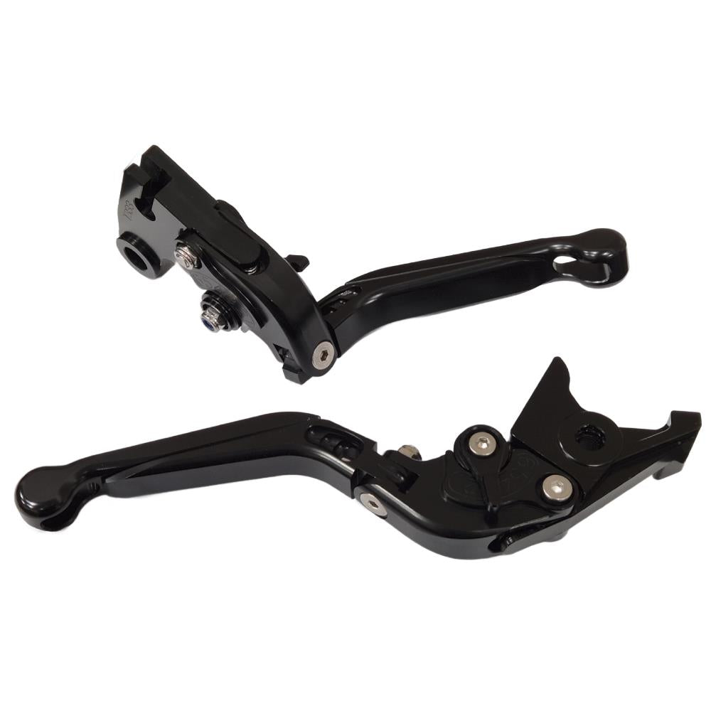 Black / Black Clutch & Brake Levers - Triumph 675 Street Triple 2008-2016