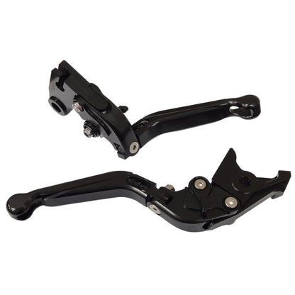 Black / Black Clutch & Brake Levers - Triumph 675 Street Triple 2008-2016