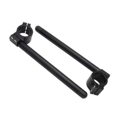 Universal Adjustable Motorcycle Cafe Racer Clip On Fork Handlebars - 33MM