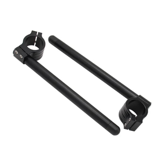 Universal Adjustable Motorcycle Cafe Racer Clip On Fork Handlebars - 33MM