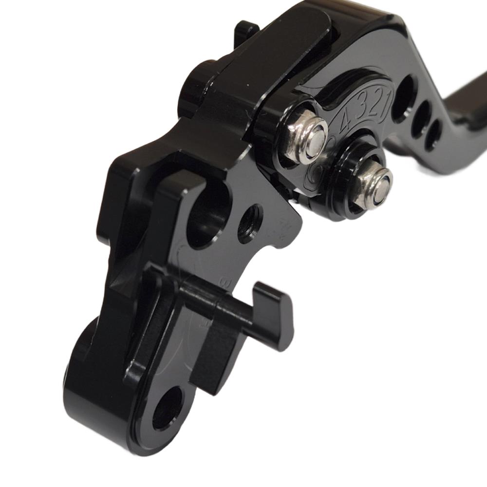 Short Black Clutch & Brake Levers For BMW S1000R 2021-2025