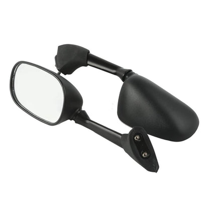 Black Replacement Mirrors Fit For Yamaha YZF-R1 2000-2008 YZF-R6 2006-2007