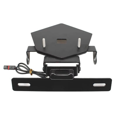 Plug & Play Foldable Tail Tidy License Plate Holder - BMW S1000RR S1000R M1000R