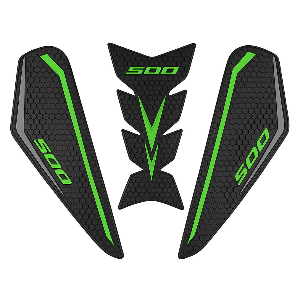 Kawasaki Z500 2024-2025 Traction Tank Pad Grip Protectors