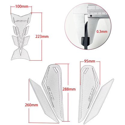 Kawasaki Z500 2024-2025 Traction Tank Pad Grip Protectors