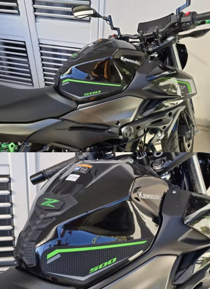 Kawasaki Z500 2024-2025 Traction Tank Pad Grip Protectors