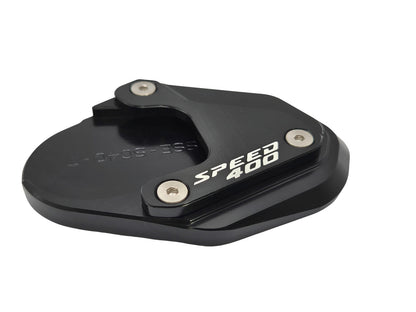 Triumph Speed 400 2023-2025 Kickstand Extension Pad Plate - Black