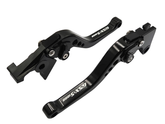 Short Black Clutch & Brake Levers For Suzuki GSX-S1000 GSX-S1000GT 2021-2025