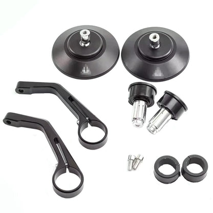 Motorcycle Handle Bar End Mirrors - Triumph Trident 660  / T100 T120 Bonneville