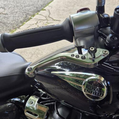 Royal Enfield 650 Interceptor 2023-2025 | Short Clutch Brake Lever Set - Silver