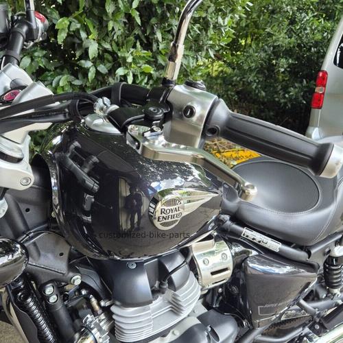 Royal Enfield 650 Interceptor 2023-2025 | Short Clutch Brake Lever Set - Silver
