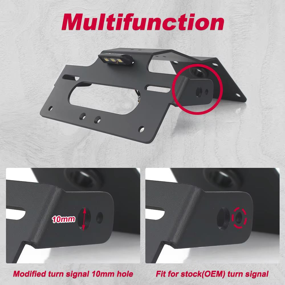 Tail Tidy Fender Eliminator Plate Holder - KTM Duke 125 / 390 2024-2025