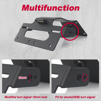 Tail Tidy Fender Eliminator Plate Holder - KTM Duke 125 / 390 2024-2025