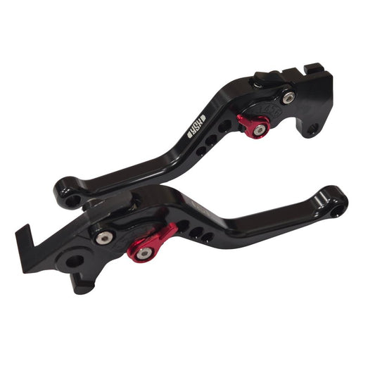 Short Black Clutch & Brake Levers Yamaha XSR 125 2021-2025