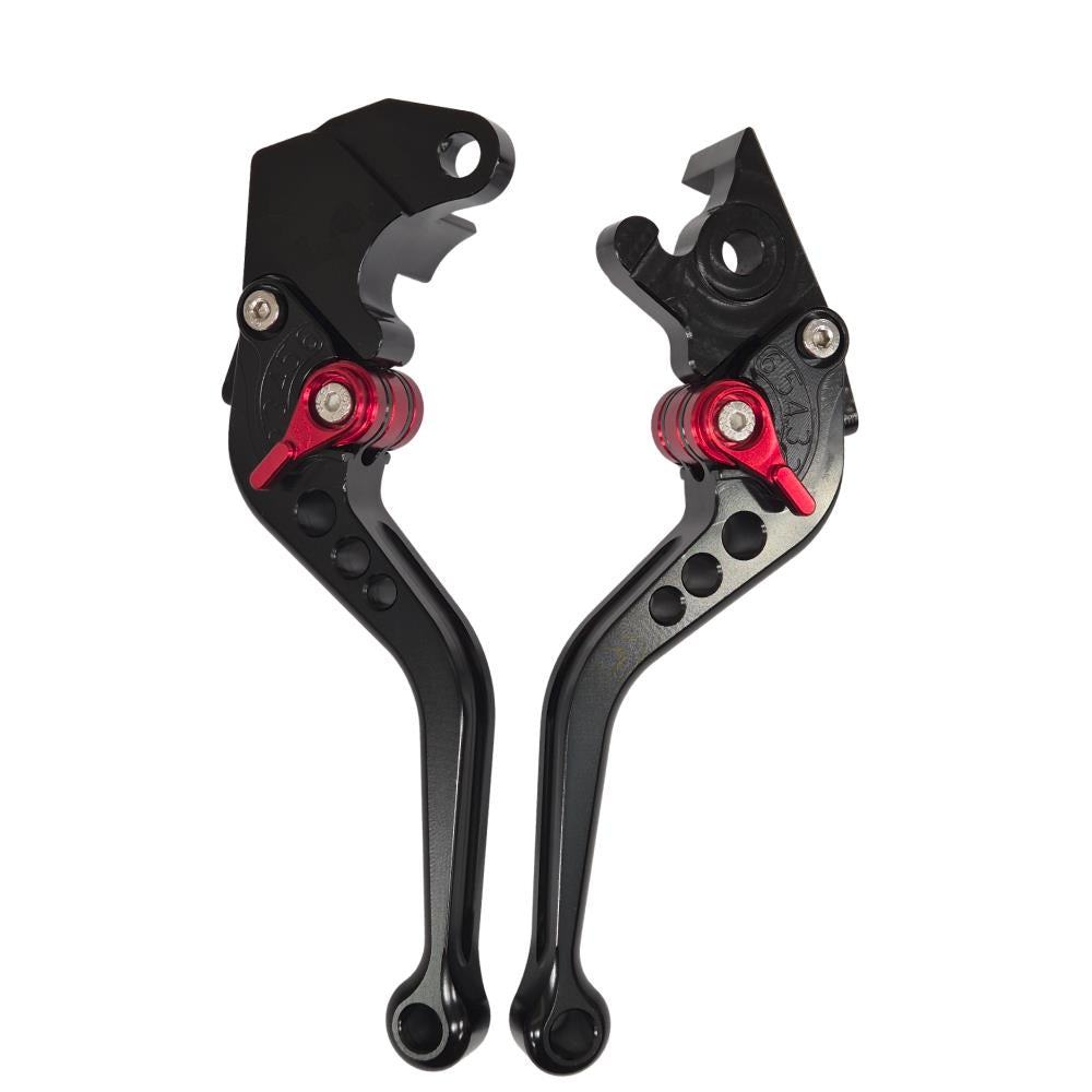 Short Black Clutch & Brake Levers Yamaha XSR 125 2021-2025