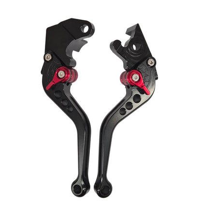 Short Black Clutch & Brake Levers Yamaha XSR 125 2021-2025