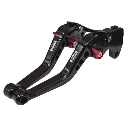 Short Black Clutch & Brake Levers Yamaha XSR 125 2021-2025