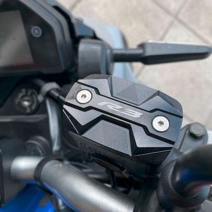 Brake Fluid Covers & Oil Filler Cap Set Yamaha MT-03 2015-2025 - 4 Piece Set
