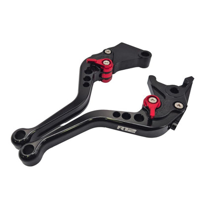 Short Black Clutch & Brake Levers For BMW R12 nineT 2024-2025