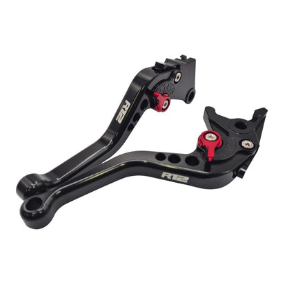 Short Black Clutch & Brake Levers For BMW R12 nineT 2024-2025