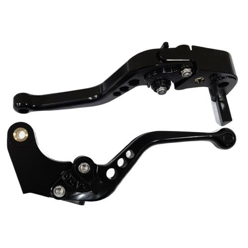 Short Black / Black Clutch & Brake Levers For Honda CB1000 Hornet 2025-2026