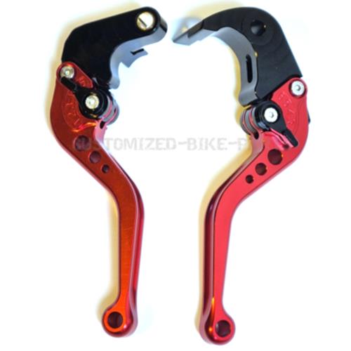 Short Red Clutch & Brake Levers For Honda CB1000 Hornet 2025-2026