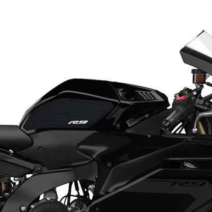 Tank Pad Grips Traction Side Protector for Yamaha YZF-R9 2025 Anti Slip Black