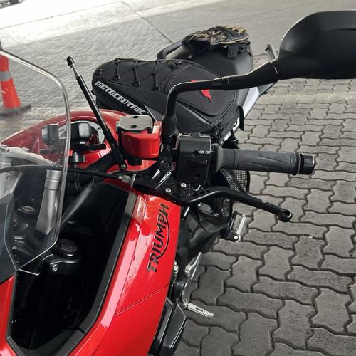Long Black Clutch & Brake Levers For Triumph Tiger Sport 800 2025-2026