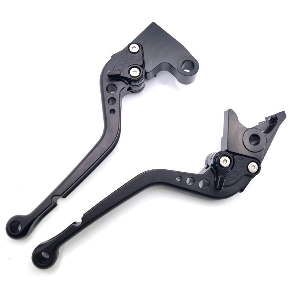 Long Black Clutch & Brake Levers For Triumph Tiger Sport 800 2025-2026