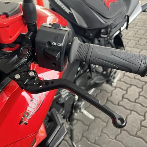 Long Black Clutch & Brake Levers For Triumph Tiger Sport 800 2025-2026