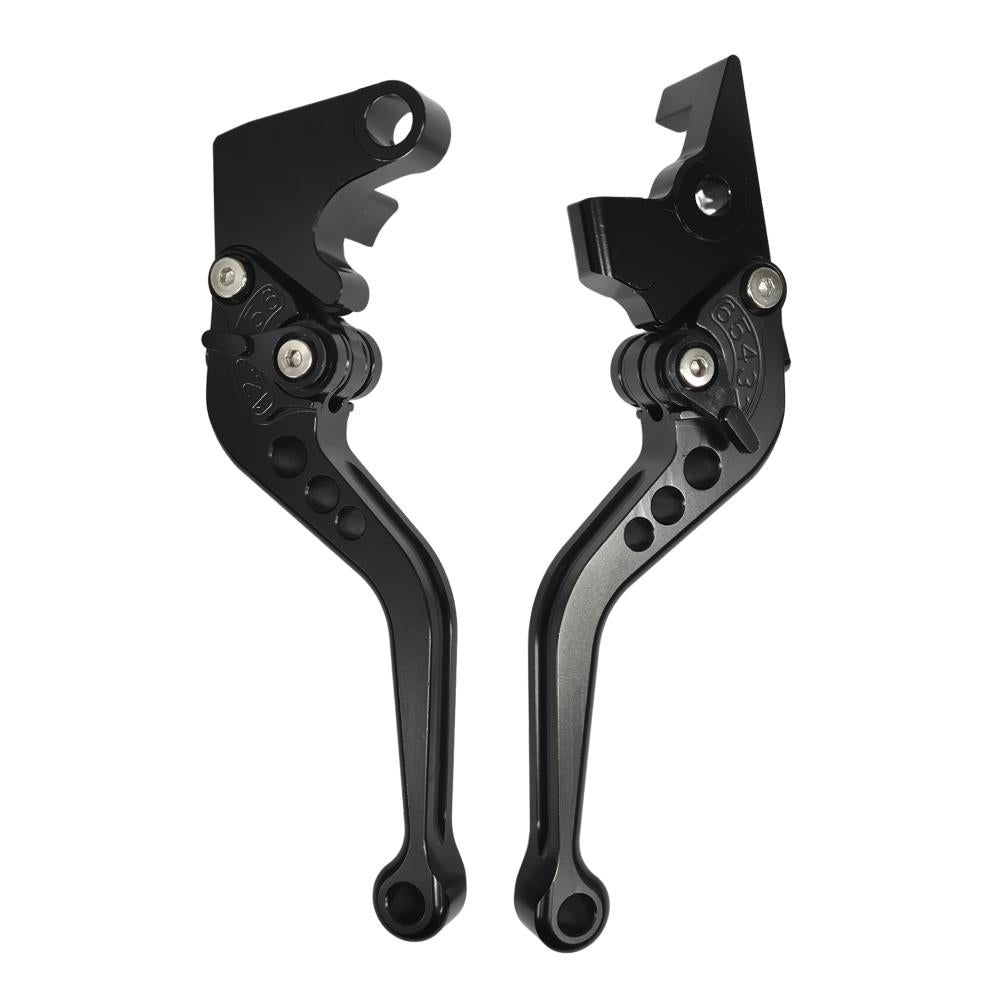 Short Black Clutch & Brake Levers For Yamaha MT-09 2014-2020