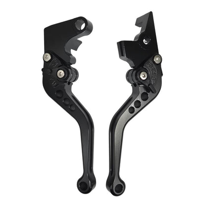Short Black Clutch & Brake Levers For Yamaha MT-09 2014-2020