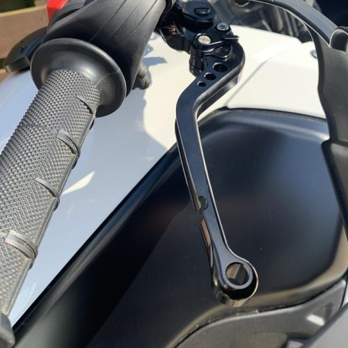 Long Black Clutch & Brake Levers For Yamaha Tenere 700 2019-2025