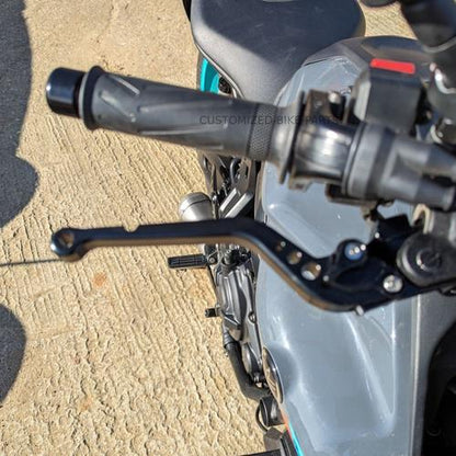 Long Black Clutch & Brake Levers - Yamaha MT-07 2014-2025