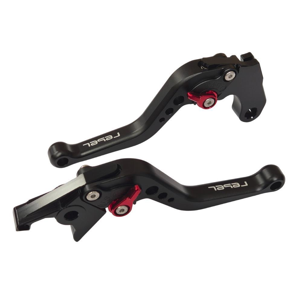 Short Black Clutch & Brake Levers For Honda CMX1100 Rebel / Touring 2021-2025