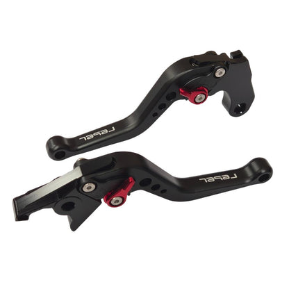 Short Black Clutch & Brake Levers For Honda CMX1100 Rebel / Touring 2021-2025