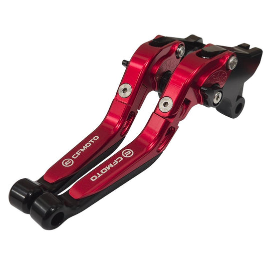 Red / Black Clutch & Brake Lever For CFMOTO 450SR 450SS 450SRS 2022-2026