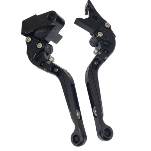 Extendable Black Clutch & Brake Levers For Kawasaki ZX-4RR 2024-2026