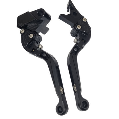 Extendable Black Clutch & Brake Levers For Kawasaki ZX-4RR 2024-2026