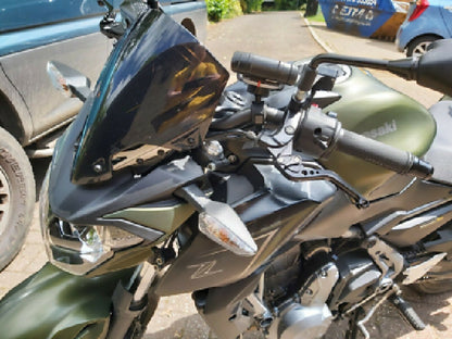 Short Black Clutch & Brake Levers For Kawasaki ZX-4RR 2024-2026