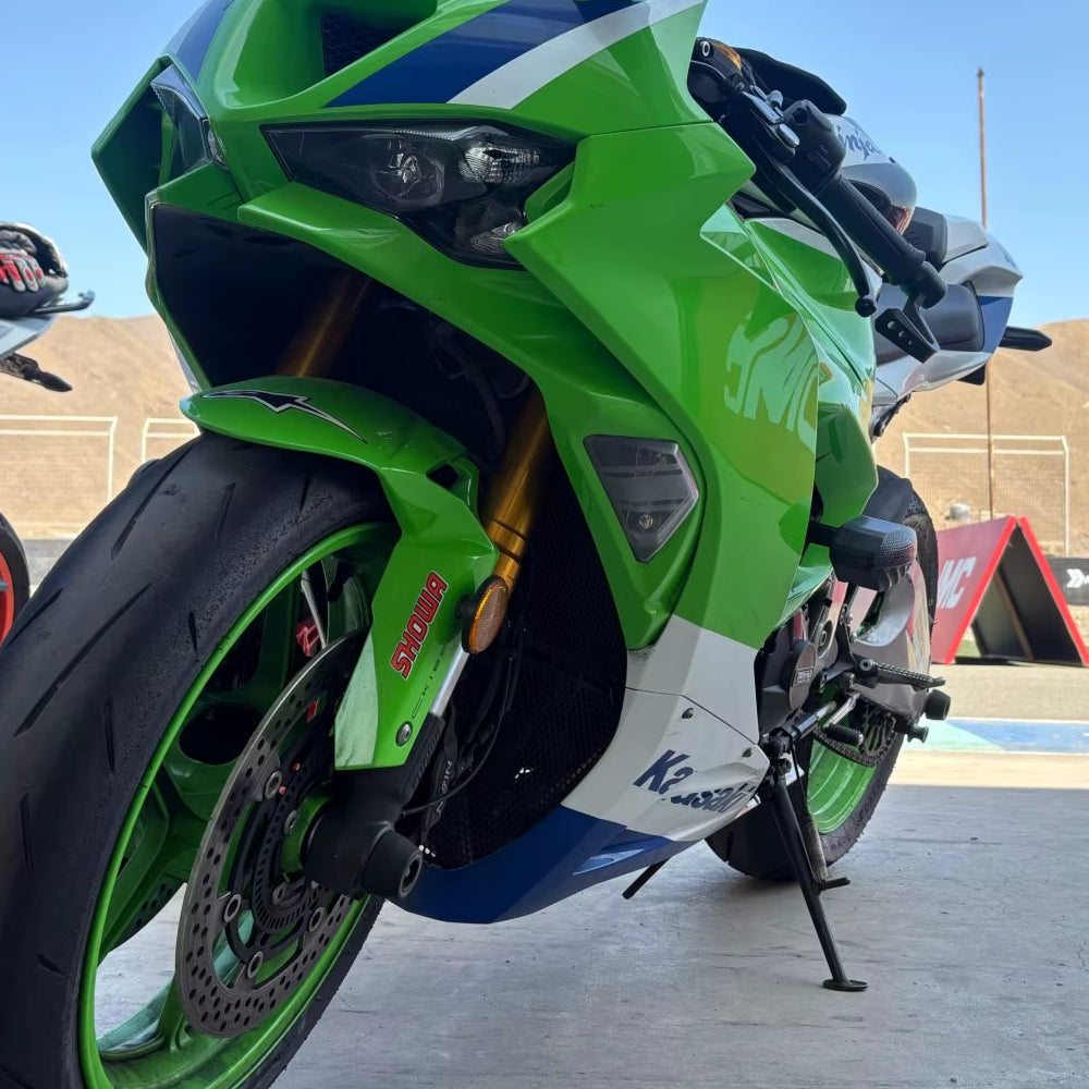 Motorcycle Aluminum Radiator & Oil Cooler Guard Kawasaki ZX-6R 2024-2026