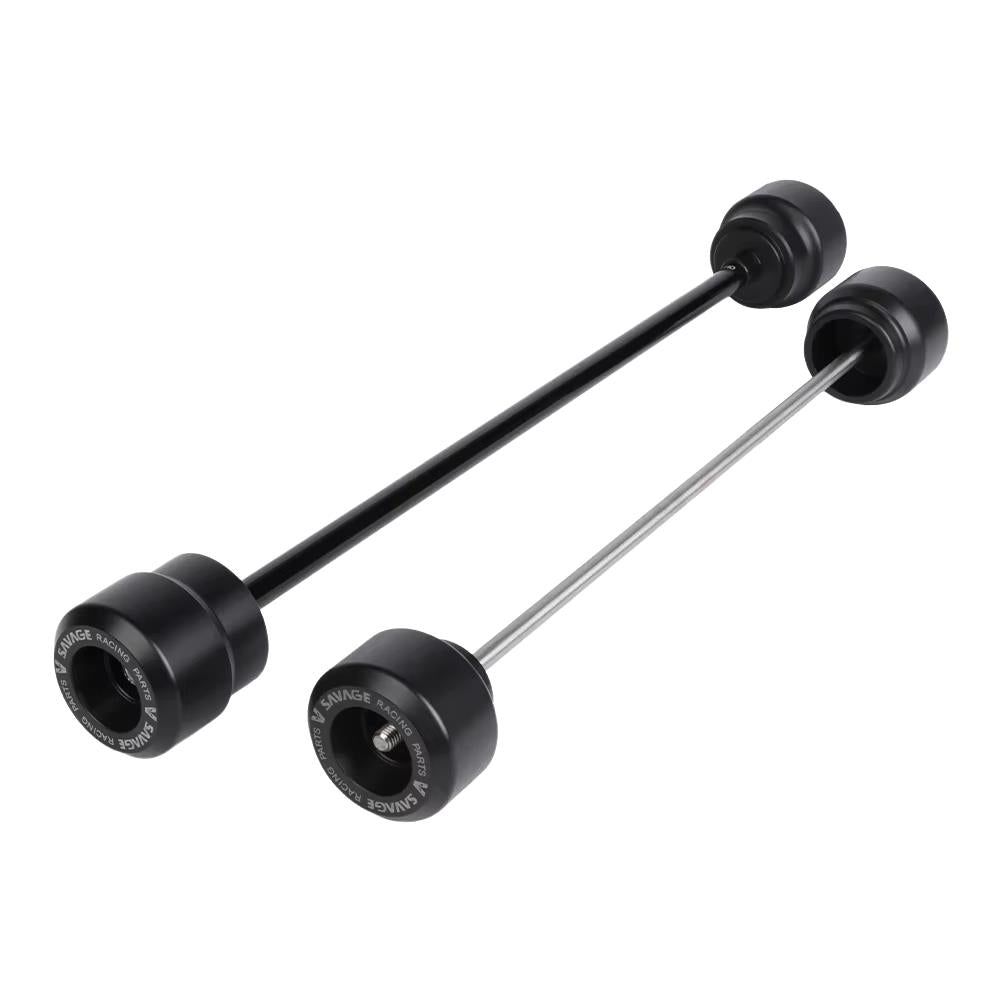 Front & Rear Set Axle Crash Bobbin Sliders Aprilia RS 660 / Tuono 660 2020-2026
