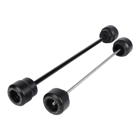 Front & Rear Set Axle Crash Bobbin Sliders Aprilia RS 660 / Tuono 660 2020-2026