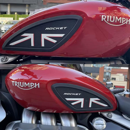 Traction Tank Pad Grip Protectors - Triumph Rocket 3R 3GT 2019-2026