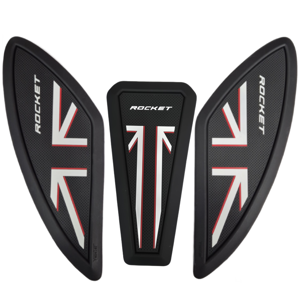 Traction Tank Pad Grip Protectors - Triumph Rocket 3R 3GT 2019-2026
