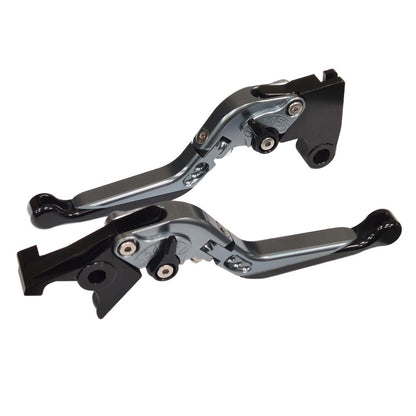 Black / Black Adjustable Clutch & Brake Levers Triumph Street Twin 900 2016-2019