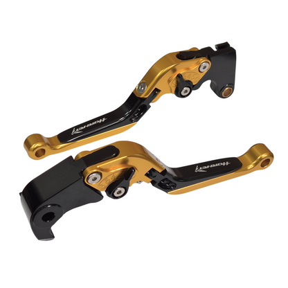 Gold / Black Clutch & Brake Lever Set Titanium - Honda CB 1000 Hornet 2025-2026