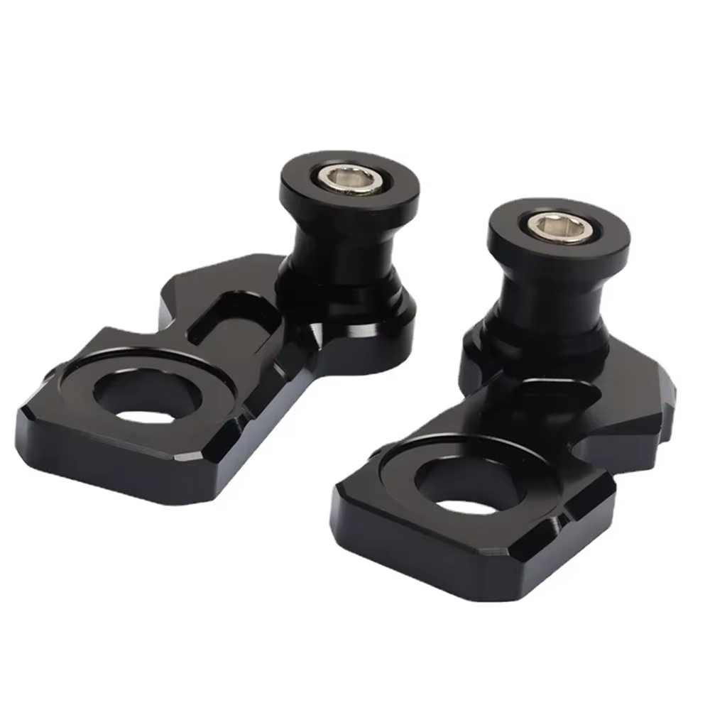 Off-Set Black Rear Spools Paddock Stand Bobbins Honda CB650R CB650R 2014-2026