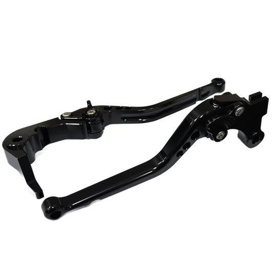 Long Black Clutch & Brake Levers For Yamaha YZF-R9 2025-2026