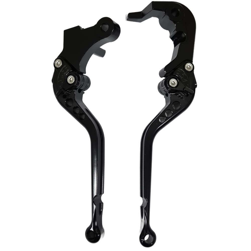 Long Black Clutch & Brake Levers For Yamaha YZF-R7 2026